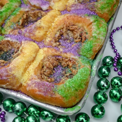 Kolache Shoppe King Cake Kolache