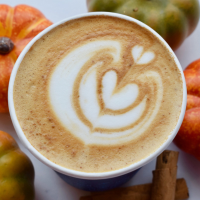 Kolache Shoppe Spiced Pumpkin Latte