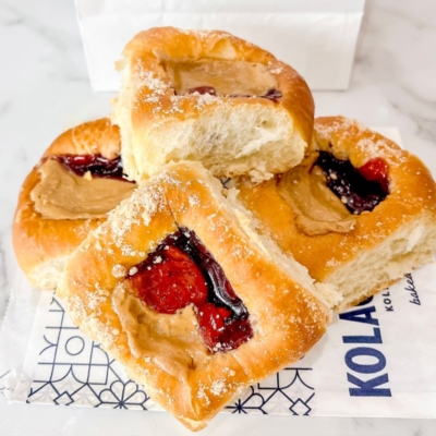 Kolache Shoppe PB&J Kolache