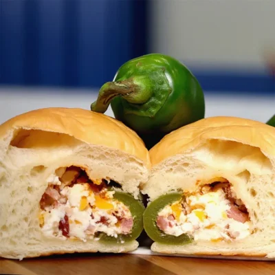 Kolache Shoppe Jalapeno Popper Kolache