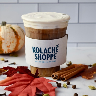 Kolache Shoppe Spiced Maple Cold Foam