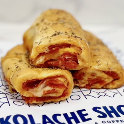 Kolache Shoppe Pepperoni & Mozzarella Roll