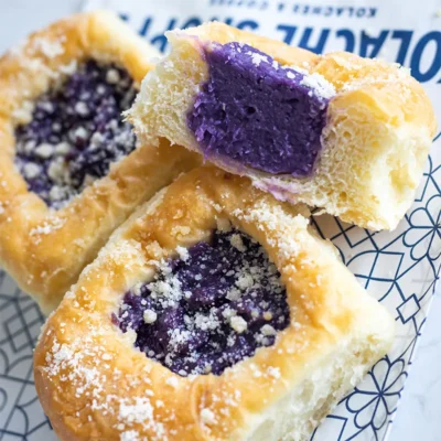 Kolache Shoppe Ube Kolache