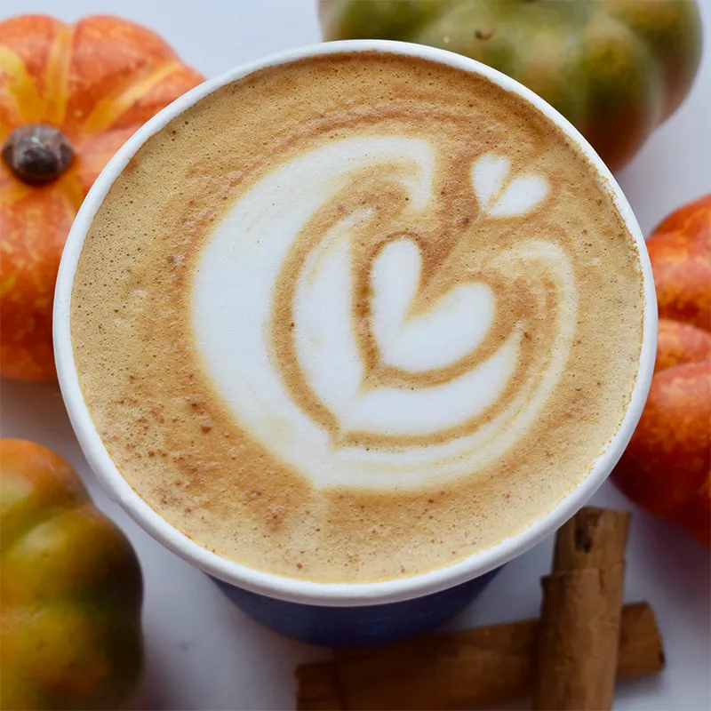 Kolache Shoppe Spiced Pumpkin Latte