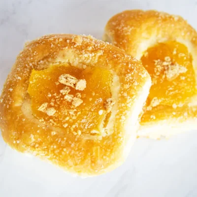 Kolache Shoppe Mango Cheesecake Kolache