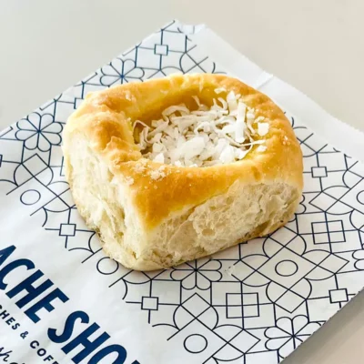 Kolache Shoppe Coconut Cream Kolache