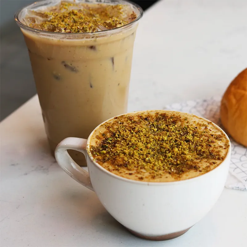 Kolache Shoppe Pistachio Latte